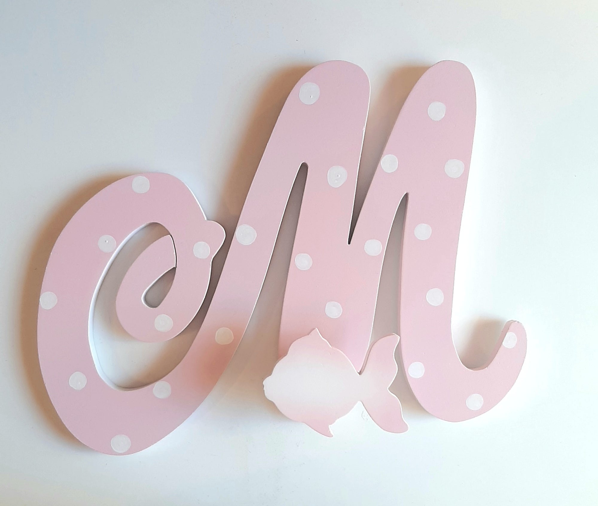 lettera M appendiabiti