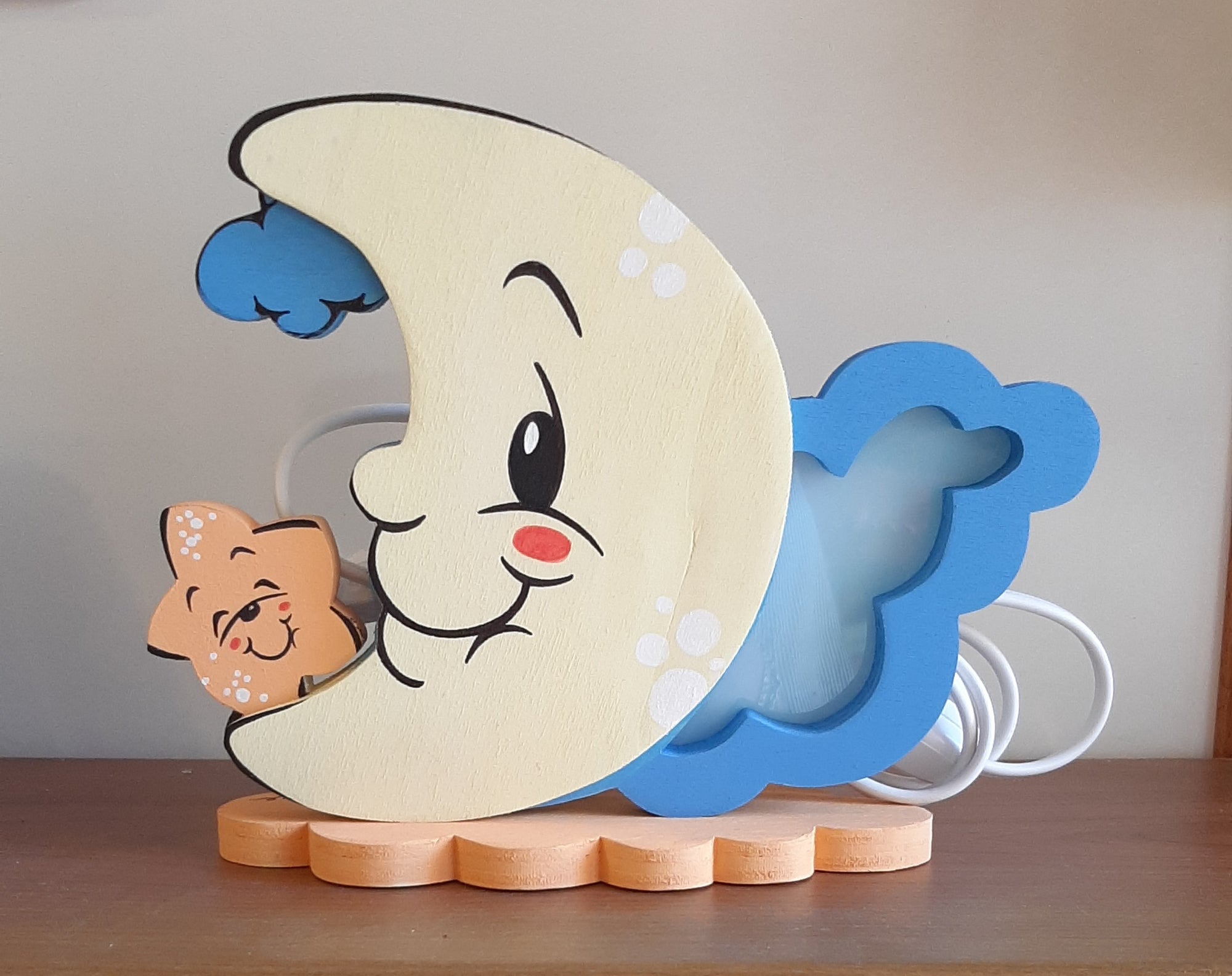 lumetto luna e stella