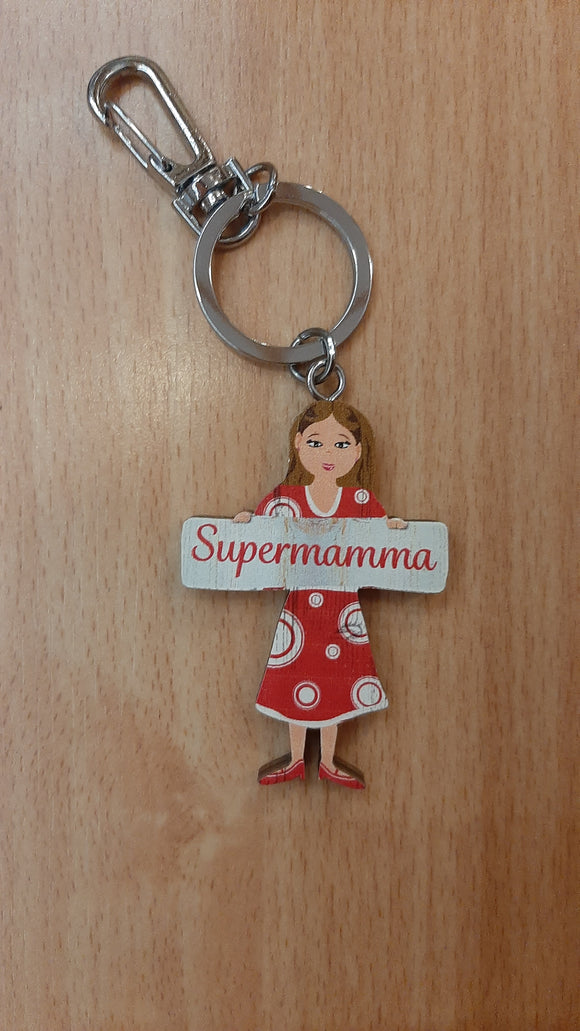 Portachiavi super mamma