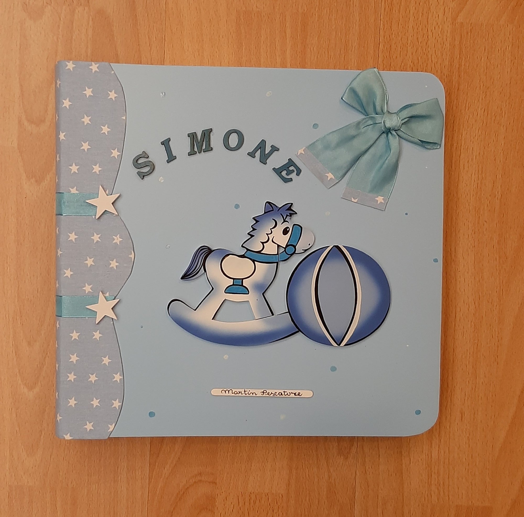 Album grande cavallo con palla