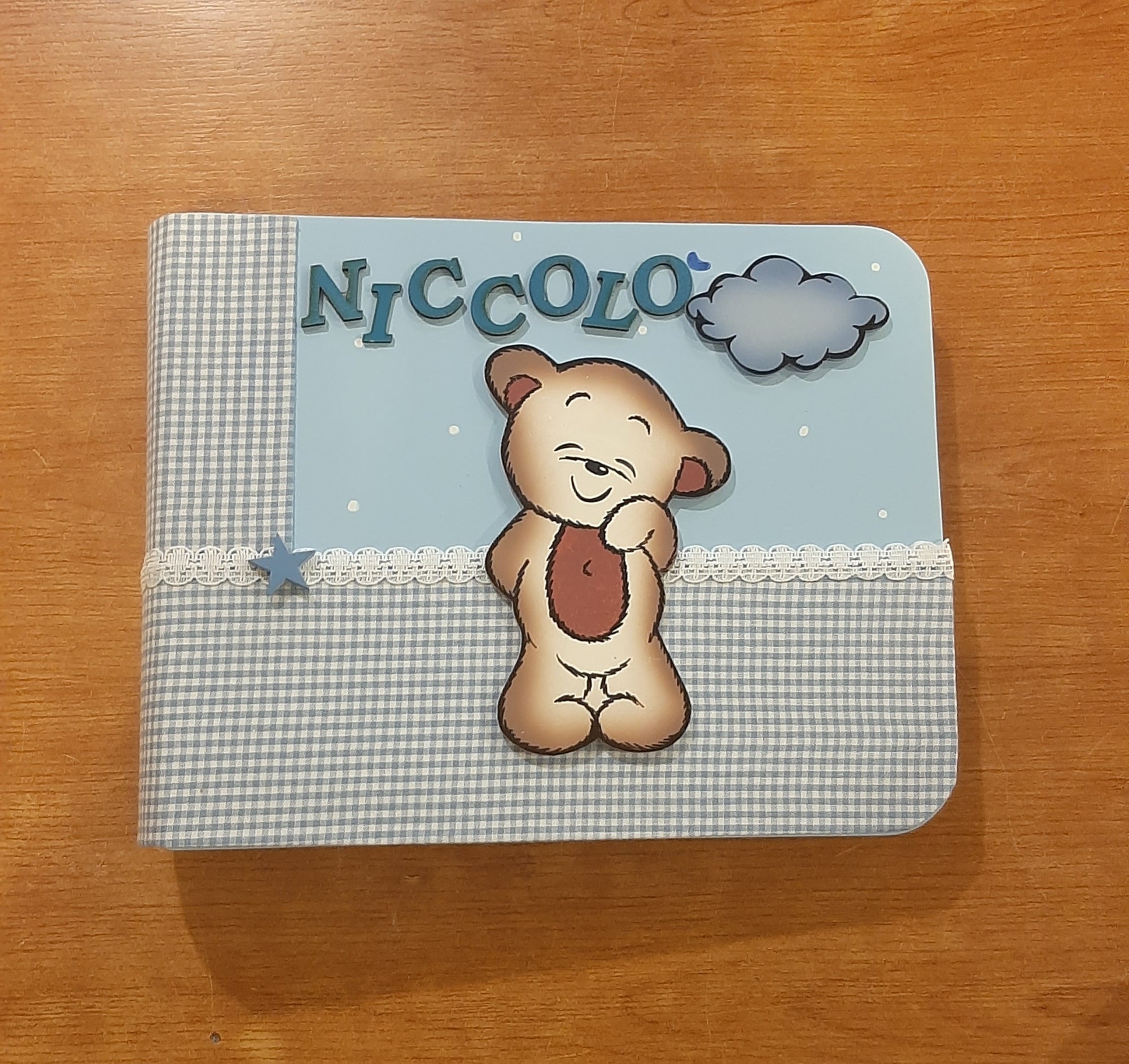 Album piccolo orsetto con nuvola