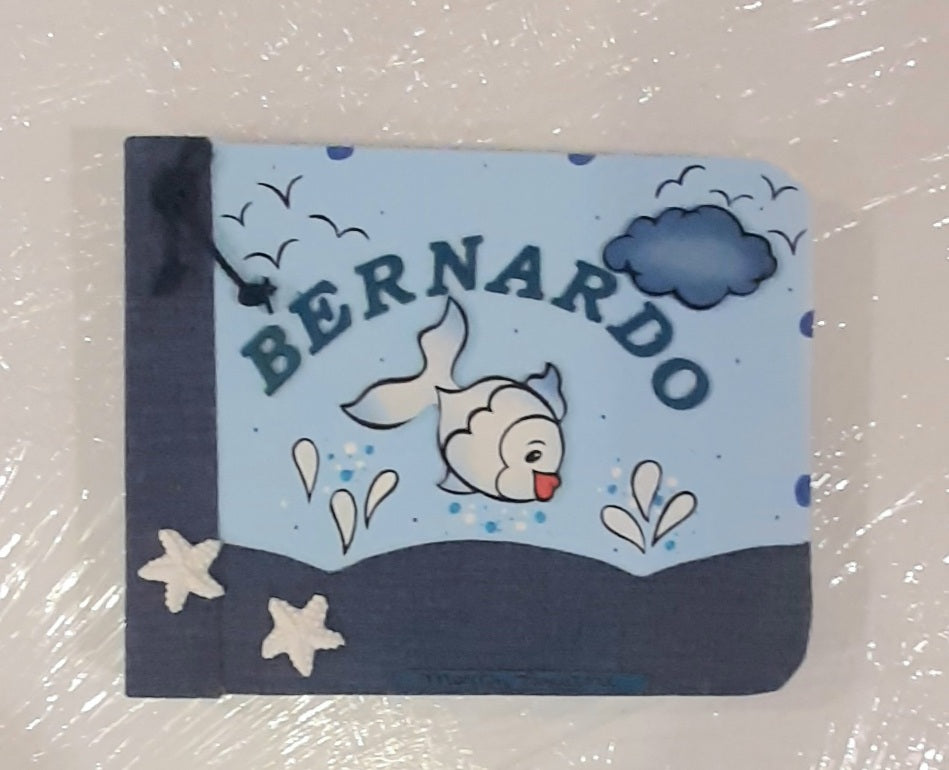Album piccolo pesciolino con stelle marine