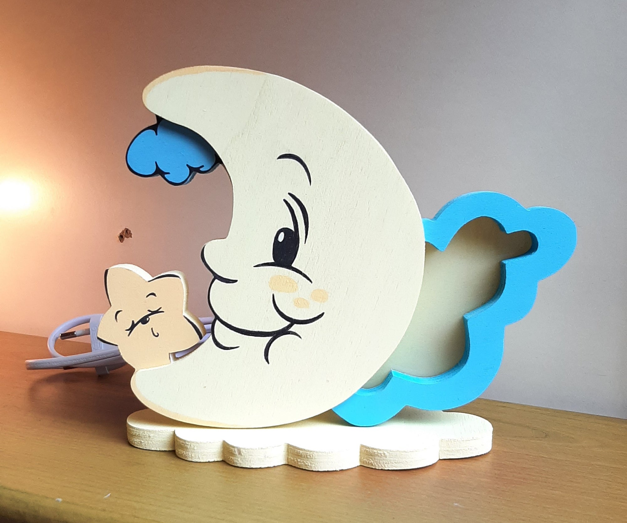 lumetto luna e stella