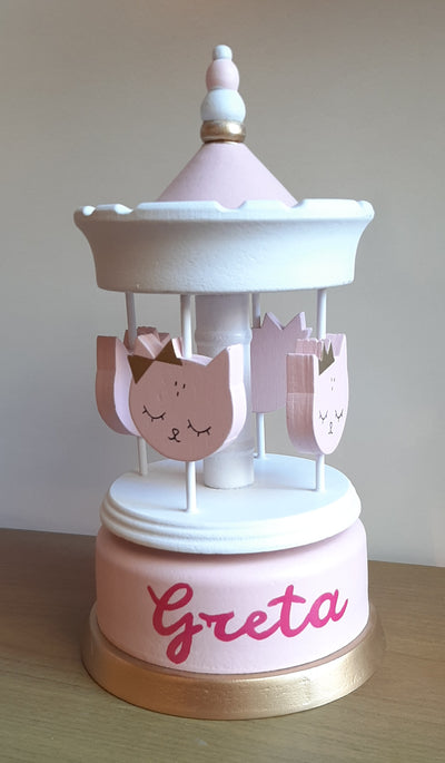 carillon gattini rosa