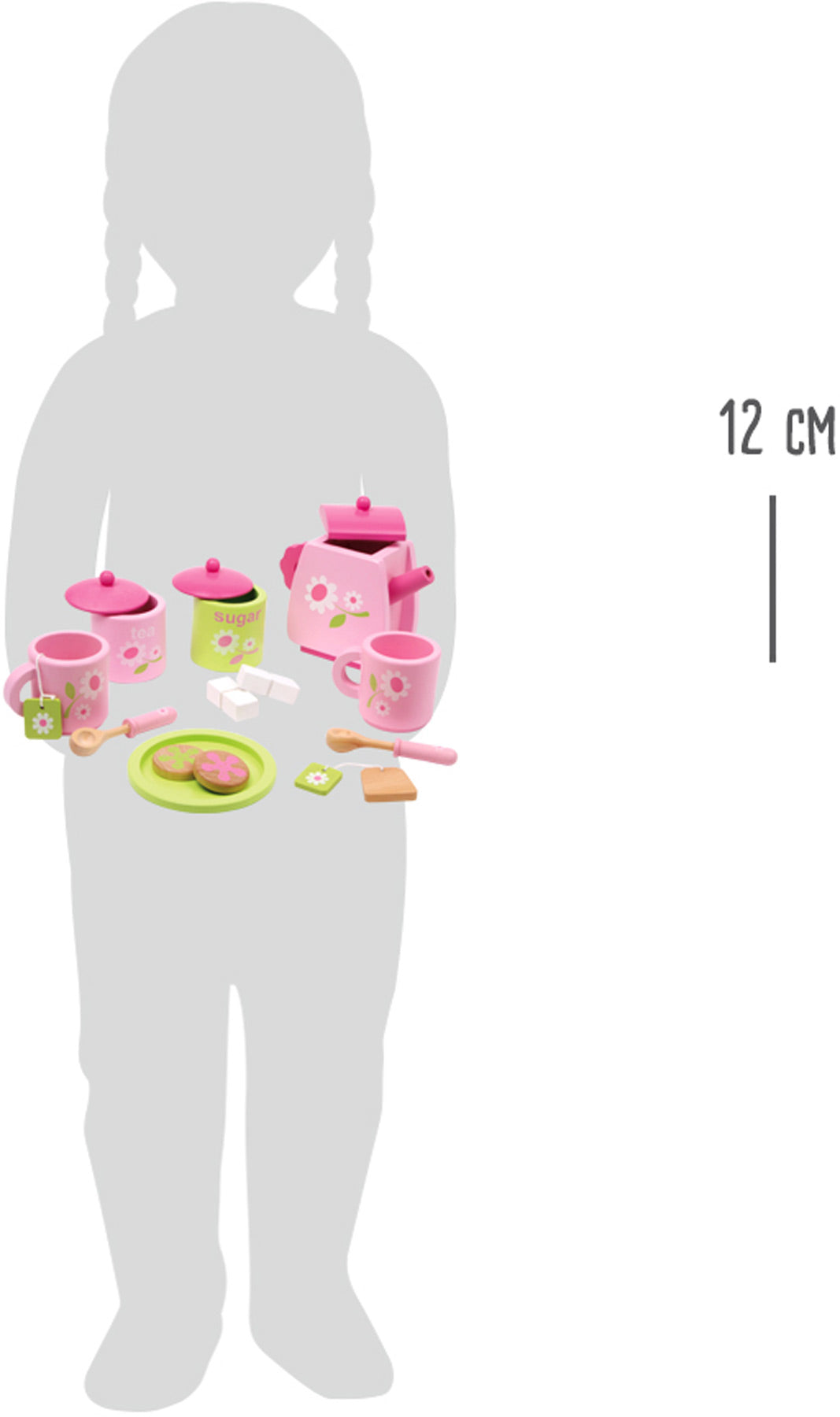 servizio da tè fiorellini