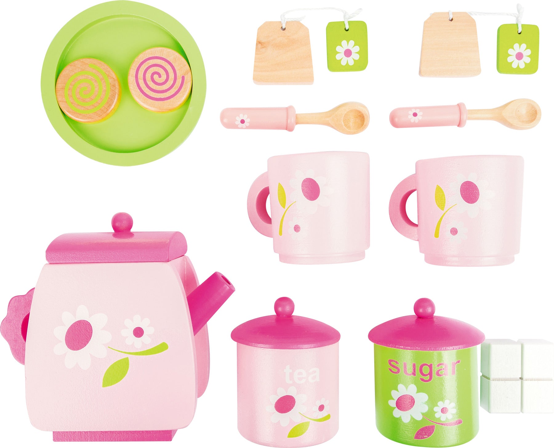 servizio da tè fiorellini