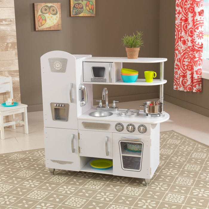 cucina da gioco white vintage