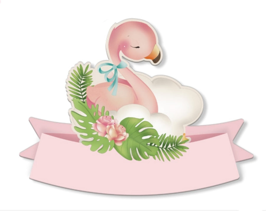 Targhetta "fenicottero"