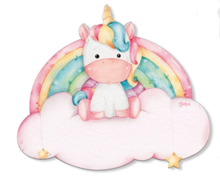 Targhetta "unicorno"