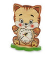 Orologio da banco gatto tigrato