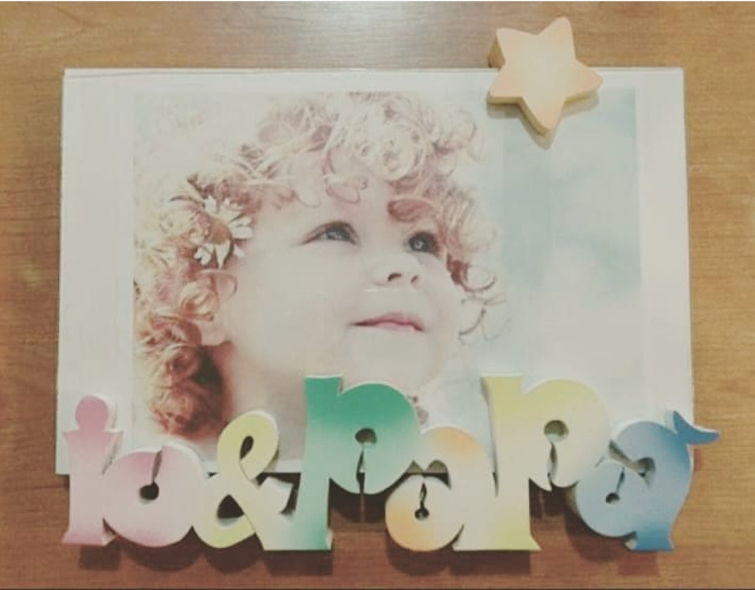 portafoto " Io&papà "