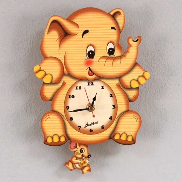 orologio pendolo elefante