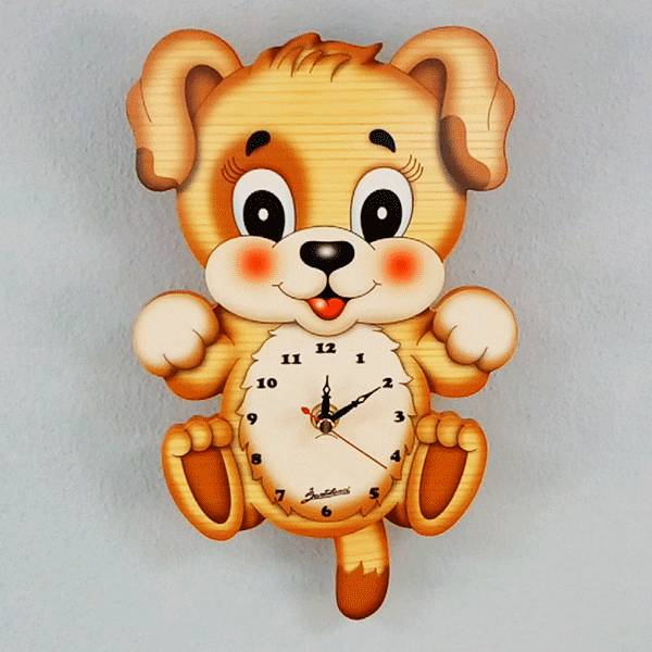 orologio pendolo cane
