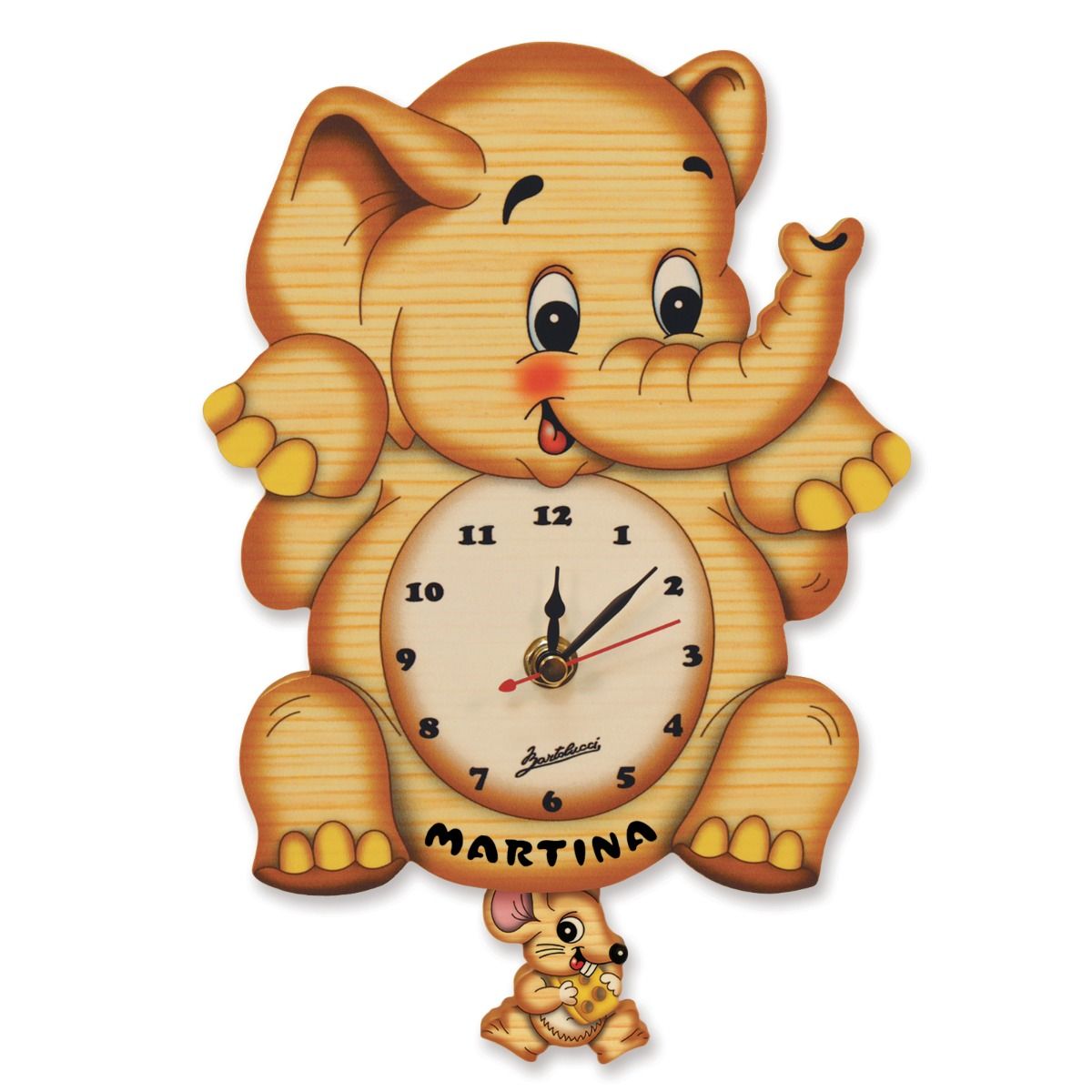 orologio pendolo elefante