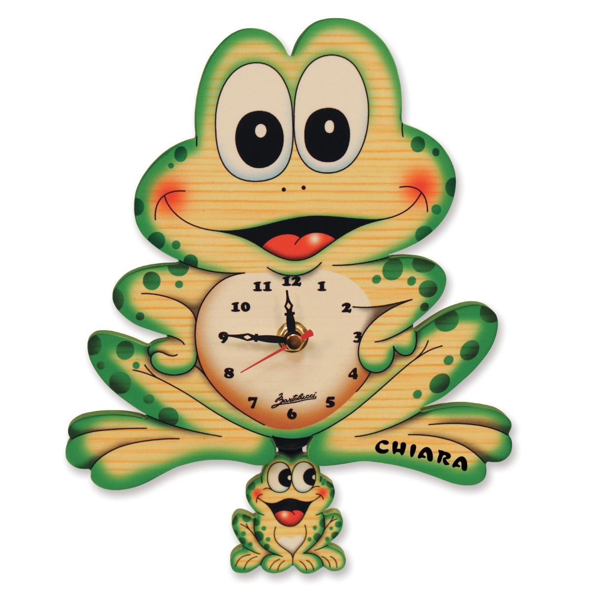 orologio pendolo rana