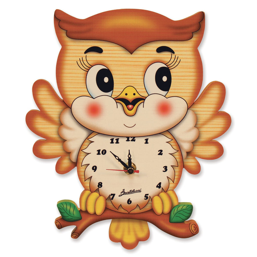 orologio pendolo gufo